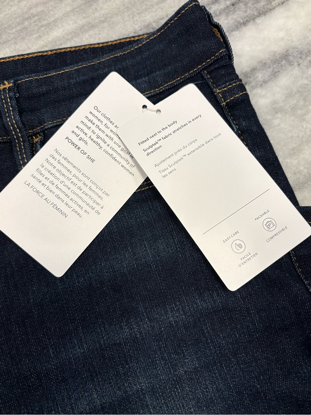 NWT Athleta SCULPTEK™ ULTRA SKINNY
MIDNIGHT JEAN - Picture 7 of 11
